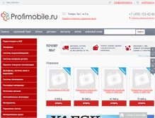Tablet Screenshot of profimobile.ru